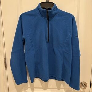 Women’s LPGA fleece half zip pullover size M